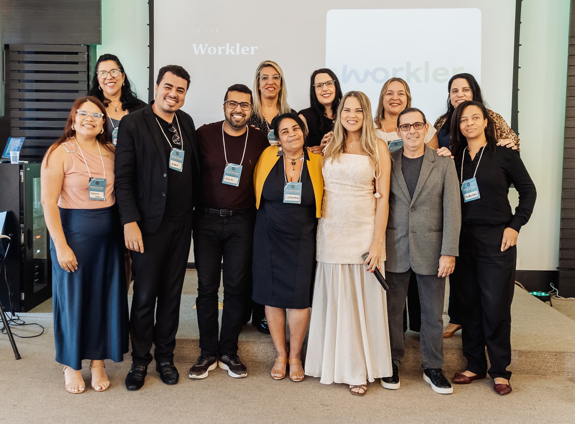 Grupo de participantes do BP do Futuro