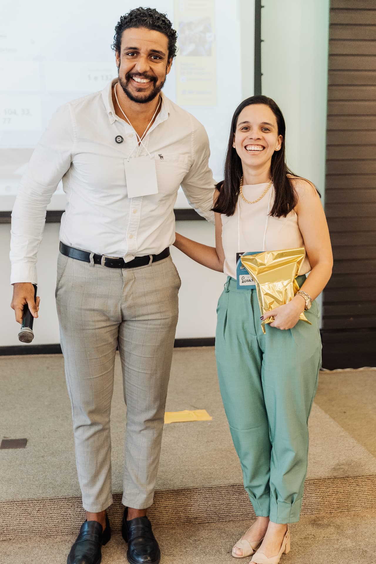 Palestrante e convidada premiada no BP do Futuro